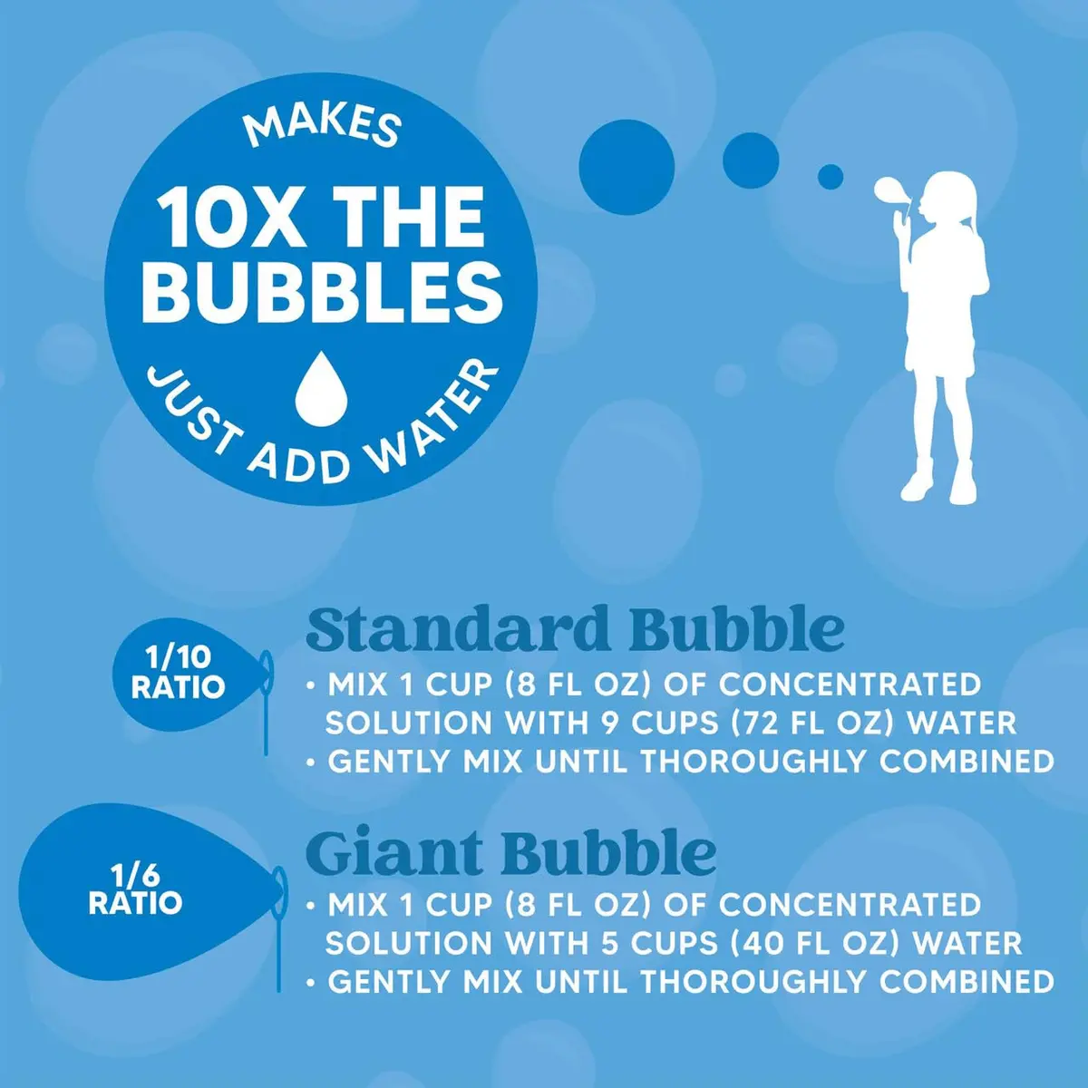 JOYIN Pink Bubble Solution Refills 946ml (32 fl oz) | Concentrated for Giant Bubbles - view 6