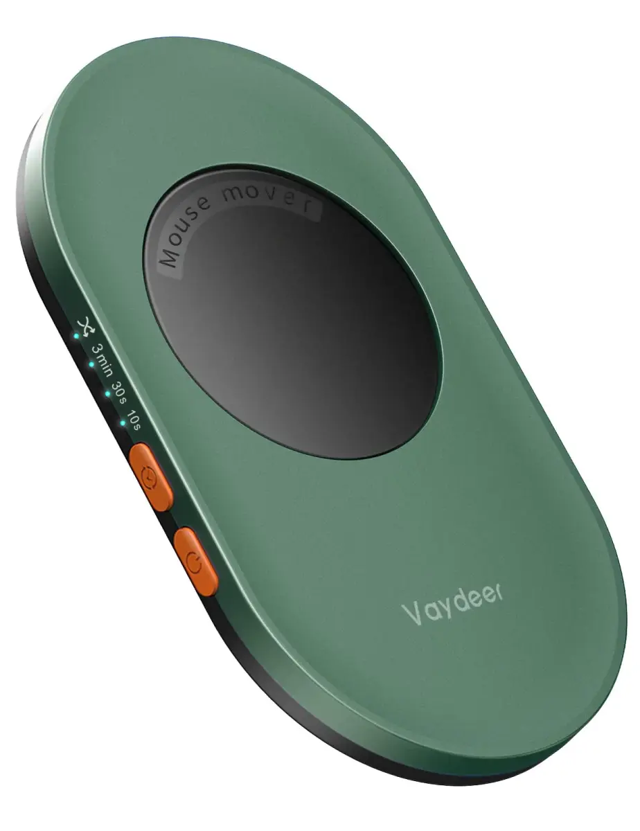 Vaydeer Ultra Slim Mouse Mover Air 3 Mouse Jiggler 105g (0.22 lb) | Keeps PC Active - main product image
