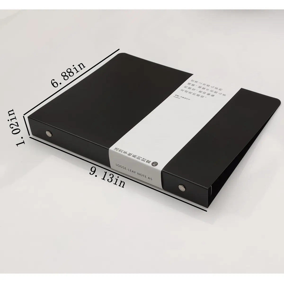 xingtingyu Storage Binder Cover 6-Ring 9-Ring PVC | Refillable Notebook for Office & School - view 2