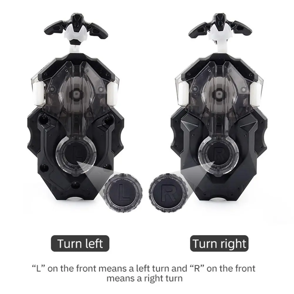 Battbeyle Black Spinning Toy Top Launcher and Grip Set | ASTM-Tested for Safe Play - view 2
