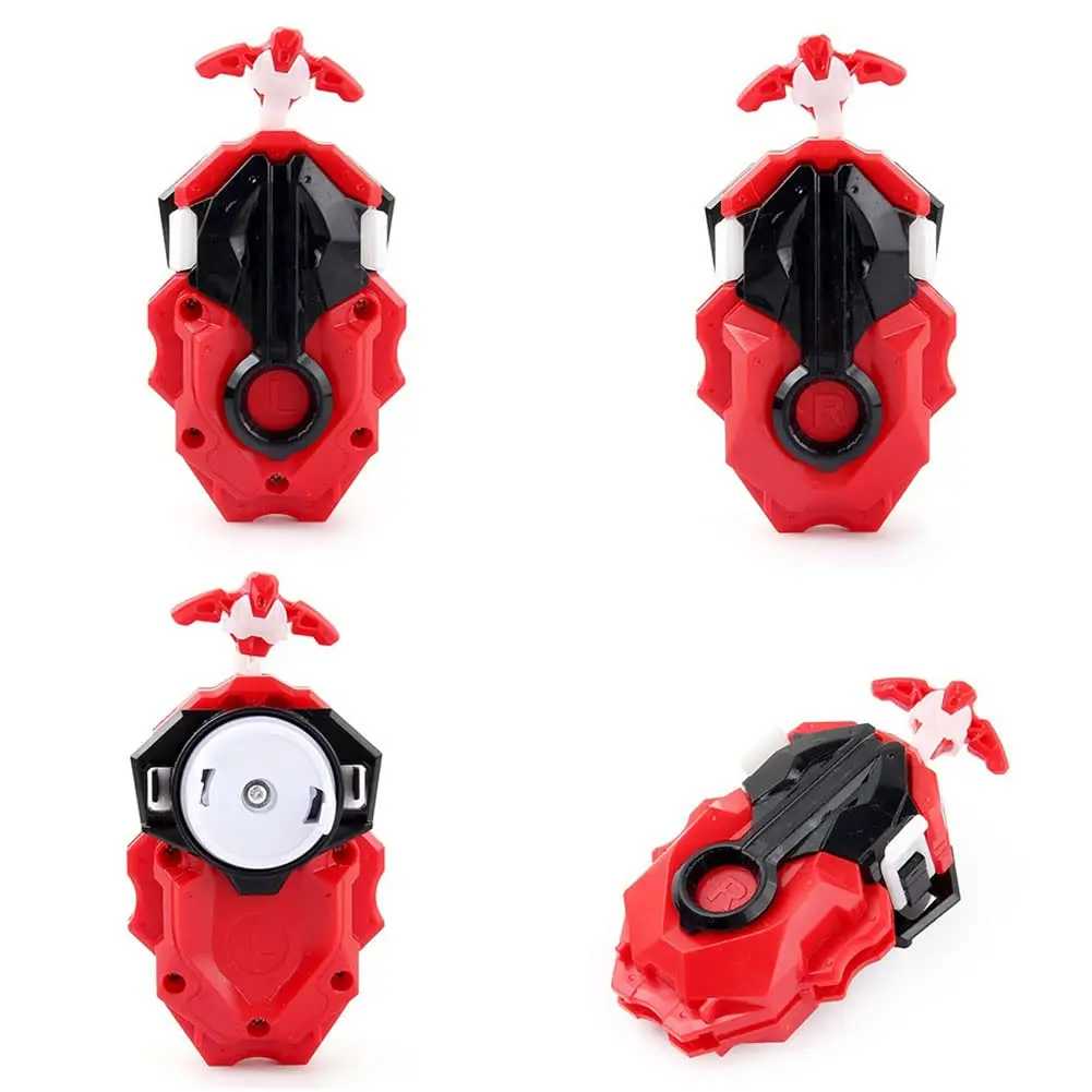 Battbeyle Red Spinning Toy Top Launcher and Grip Set | ASTM-Tested for Kids 6+ - view 5