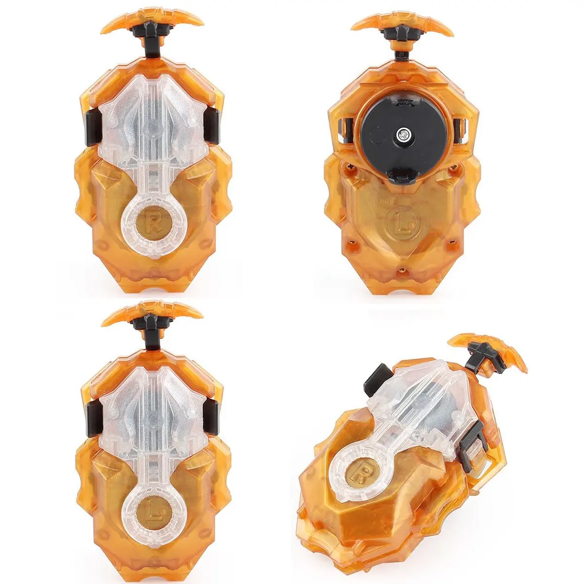 Battbeyle Golden Left Right Spin String Launcher Grip with Handle for Bey Burst Series | ASTM-Tested ABS Toy - view 5