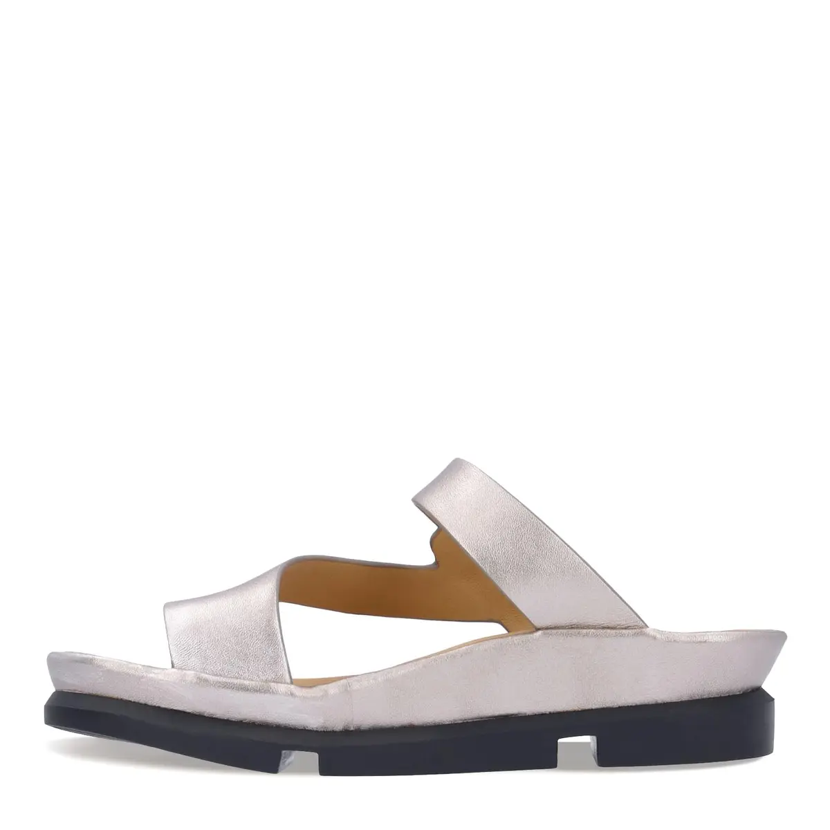 L'Amour des Pieds Women's Alanza Champagne 5.5 Medium | Leather Sandal with Memory Foam Insole - view 4