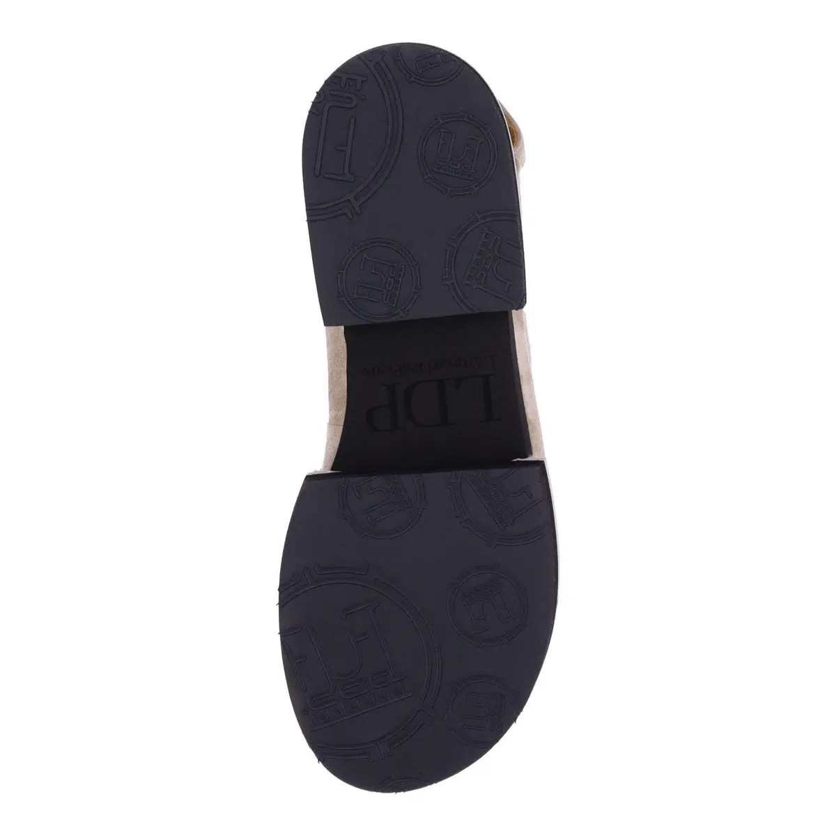 L'Amour des Pieds Women's Adriel Taupe 11 Medium | Leather Sandal with Memory Foam Insole - view 7
