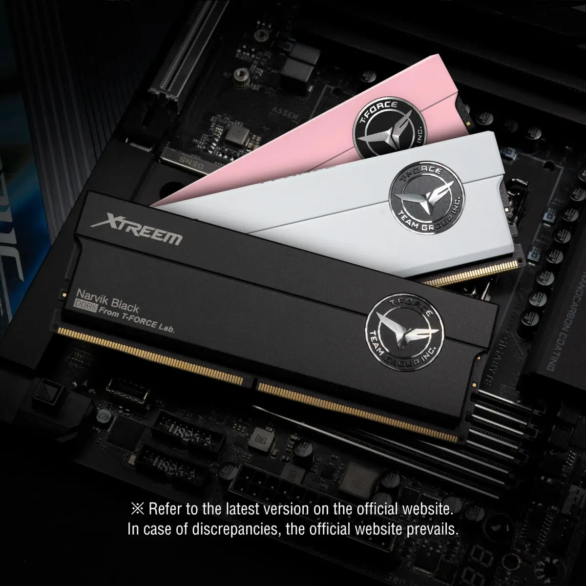 TEAMGROUP T-Force XTREEM DDR5 RAM 32GB (2x16GB) 8000MHz CL38 Black | High-Performance Desktop Memory Module - view 5