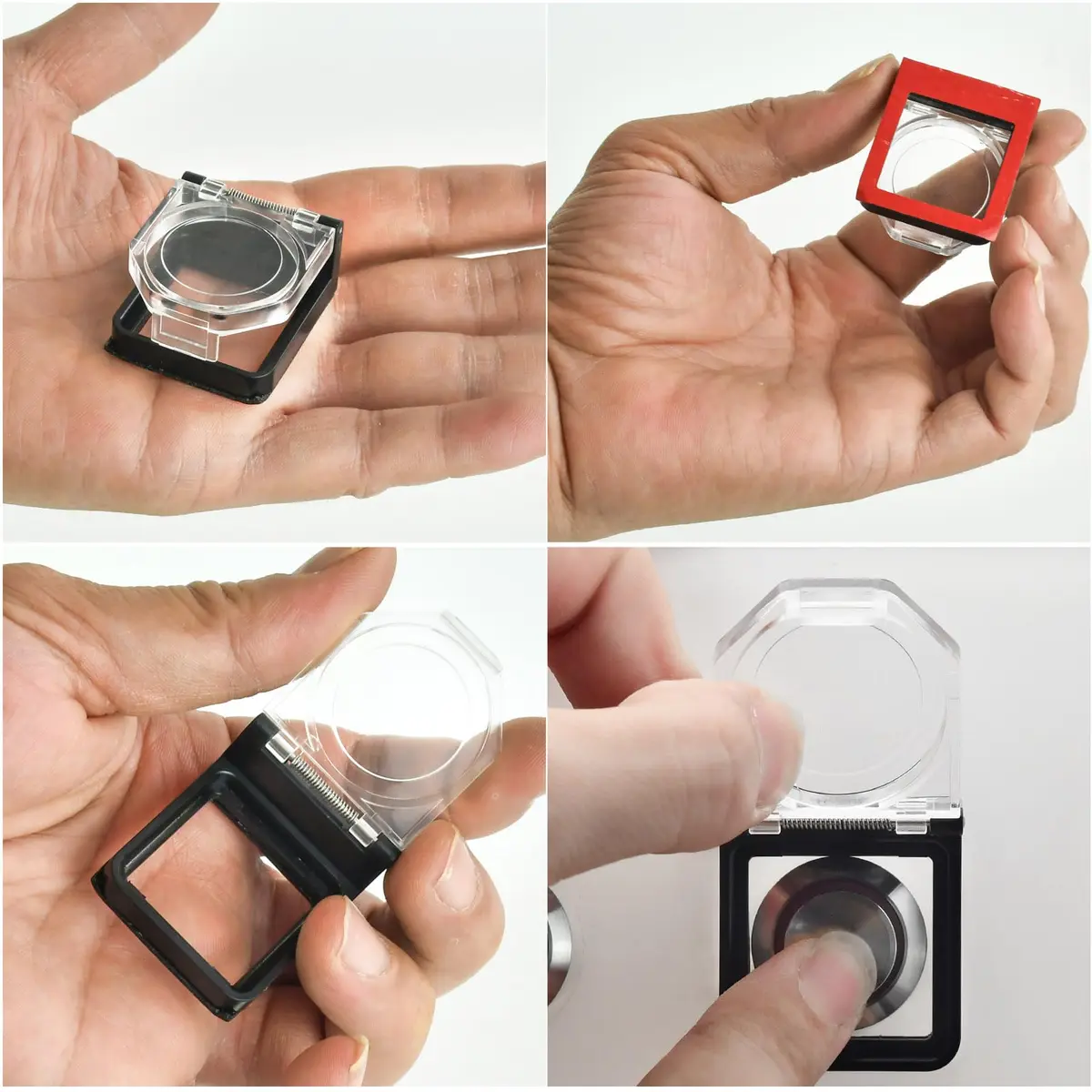 ZGSZJHF Push Button Switch Protector Cover for 39x34mm Square Hole, 2-Pack | Dustproof & Collision Resistant - view 6