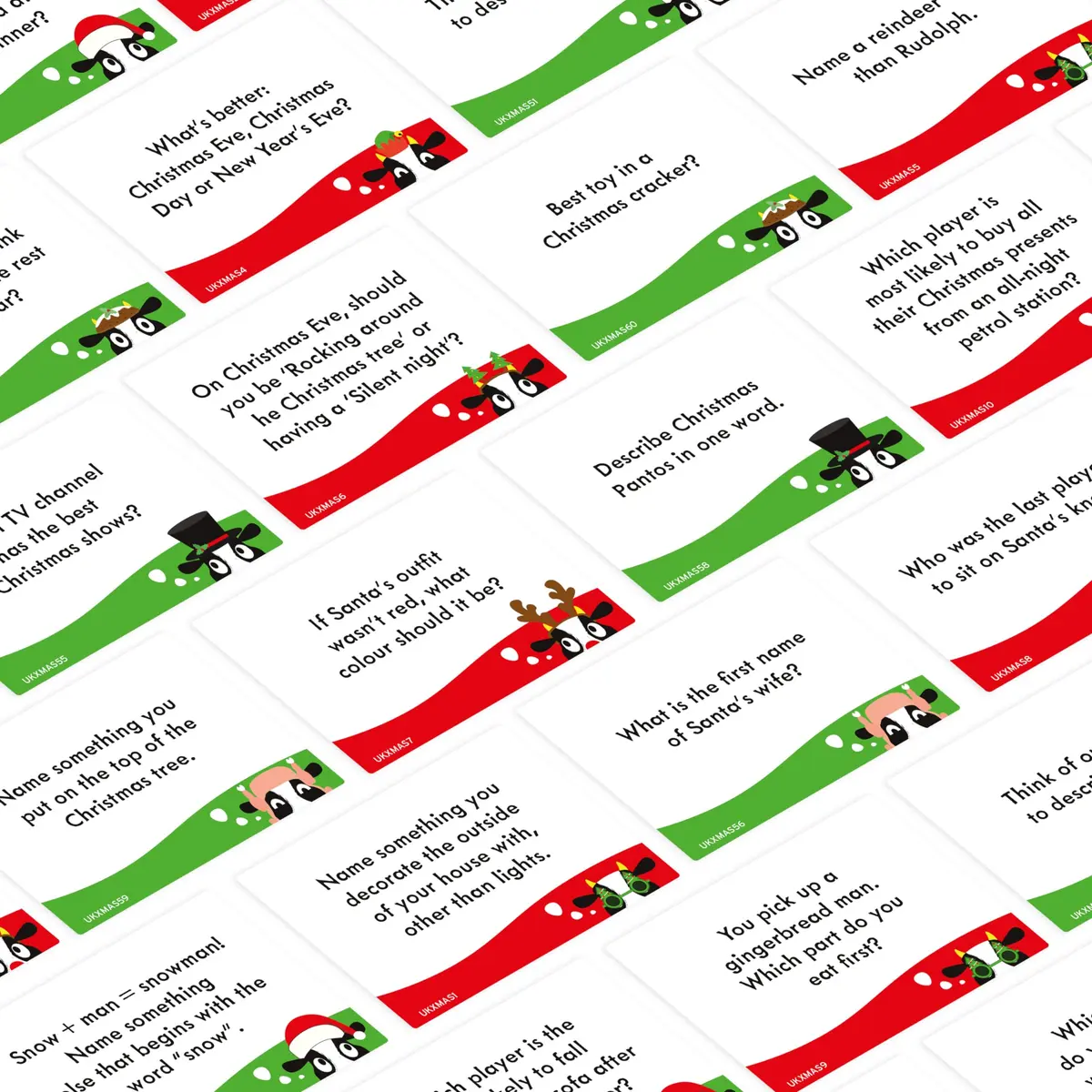 Big Potato Herd Mentality Christmas Expansion Pack | 100 New Christmas Questions for Main Game (Sold Separately) in Red - view 2