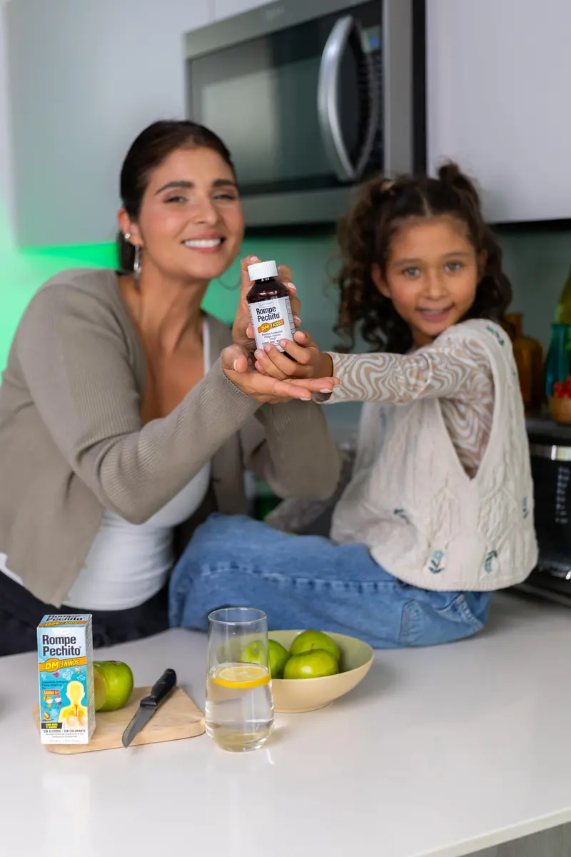 ROMPE PECHO Medicated Cough Syrup for Kids 4oz | Honey & Elderberry Expectoration Relief (70-120 chars) - view 2