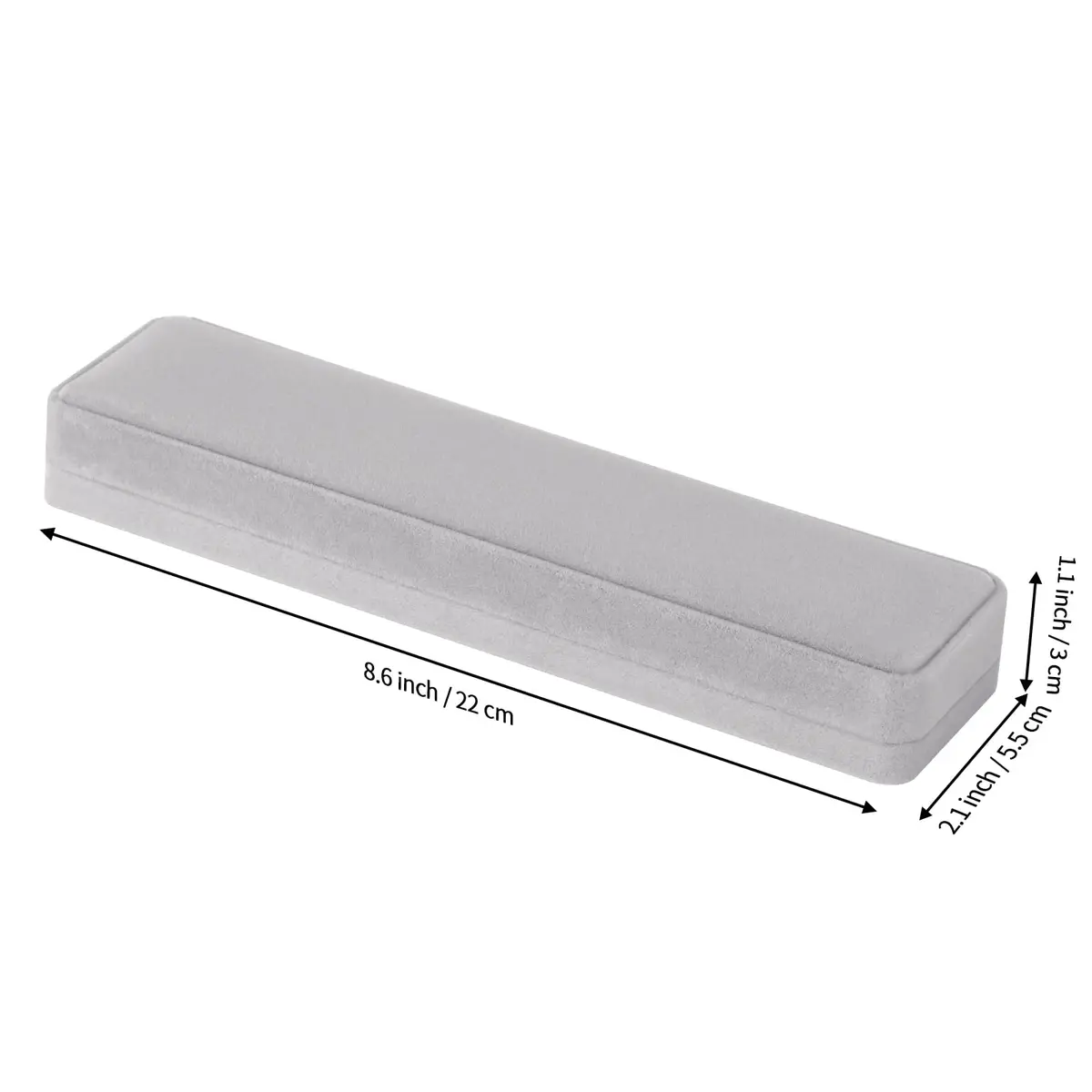 LETURE Velvet Jewelry Box 8.6*2.1*1.2inch | Elegant Gift for Proposal & Wedding - view 4