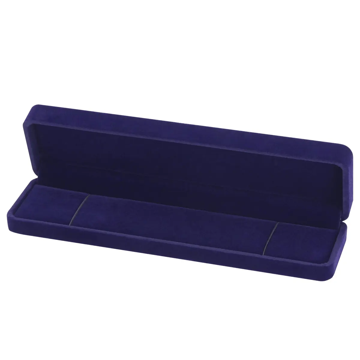 LETURE Velvet Jewelry Box 4 Pack | Classic Design for Bracelets, Necklaces & Watches (22x5.5x3cm) - view 6