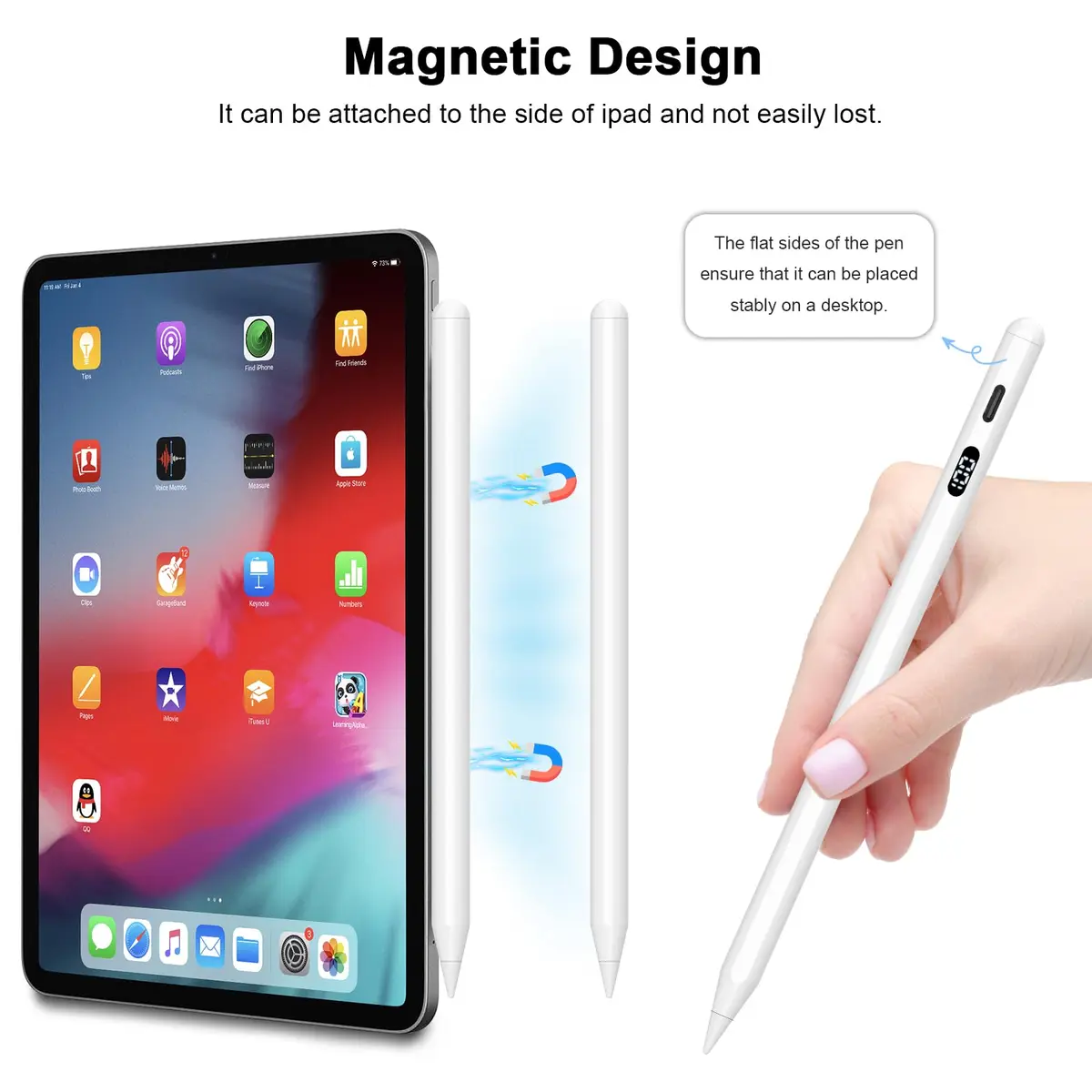 KOKABI iPencil 2nd Gen Stylus for iPad 6/7/8/9/10 | Precise Tilt & Palm Rejection - view 7