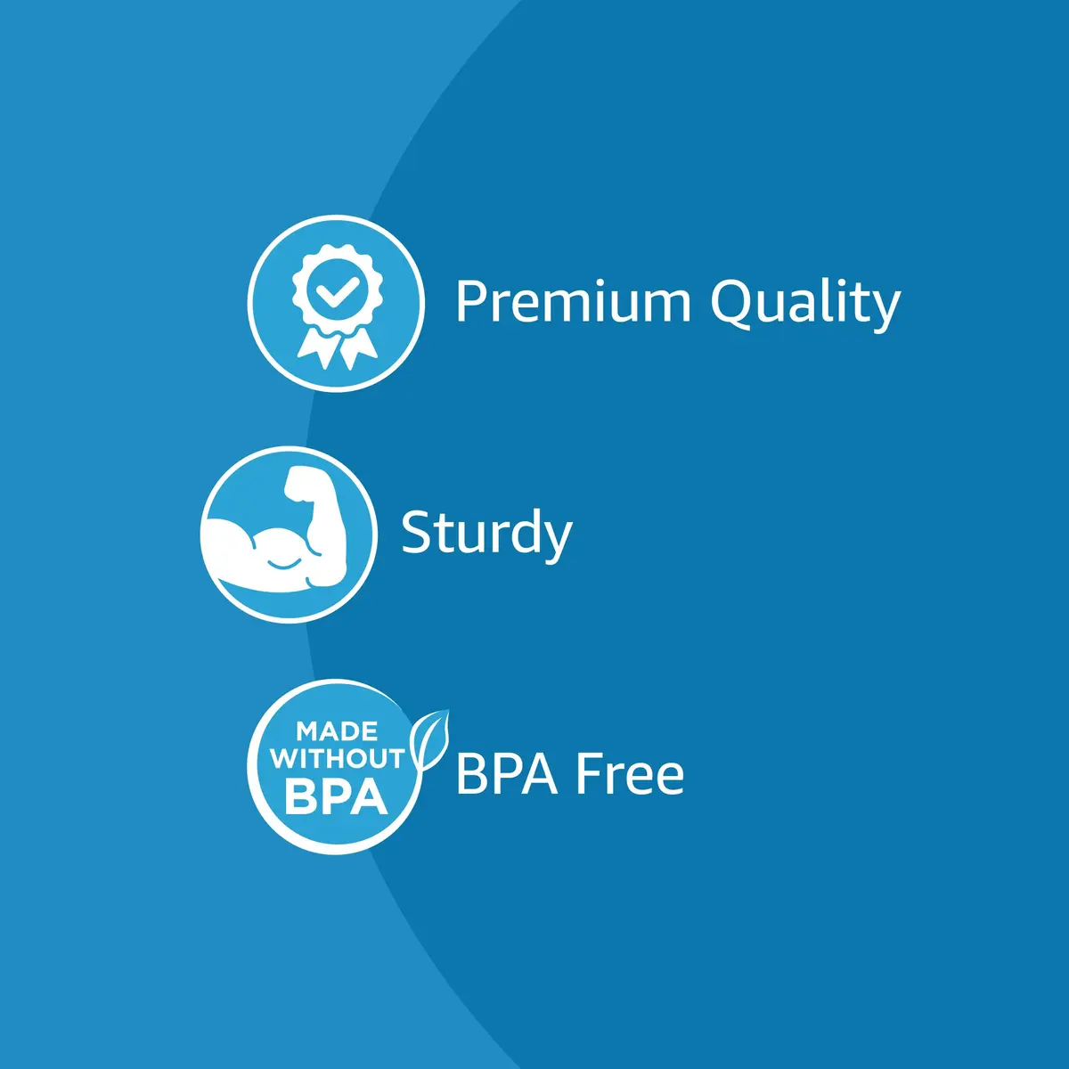 Amazon Basics Disposable Clear Plastic Cutlery Set 192 Count | Value Pack Flatware - view 4