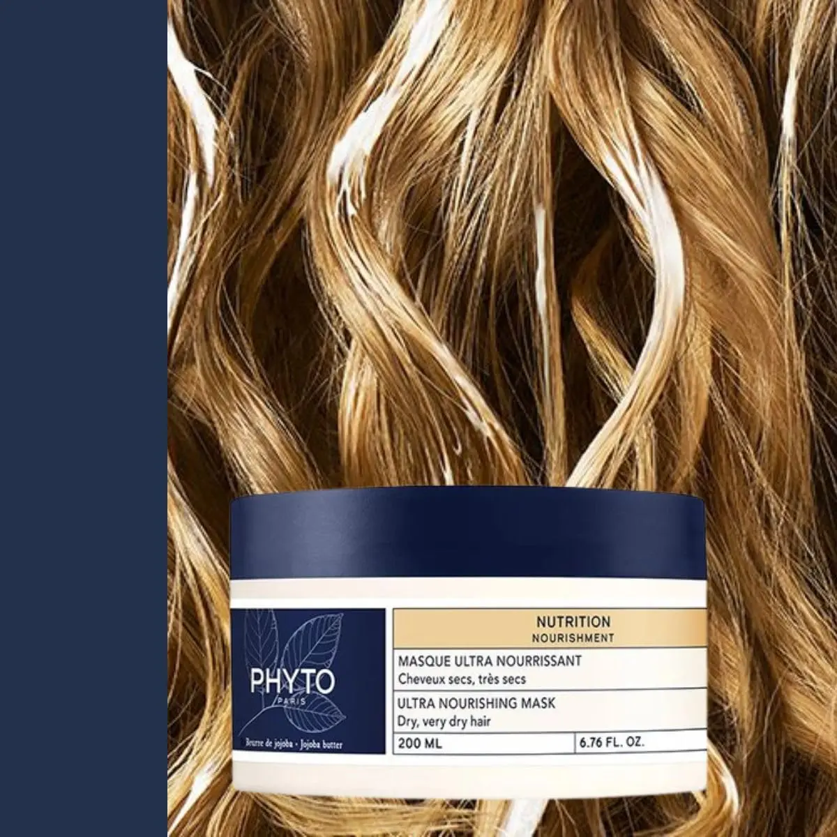 PHYTO NOURISHMENT Ultra-nourishing Mask with Jojoba Oil, For Dry Hair, Hydrating, Moisturizing Mask, 6.76 fl. oz. - view 6
