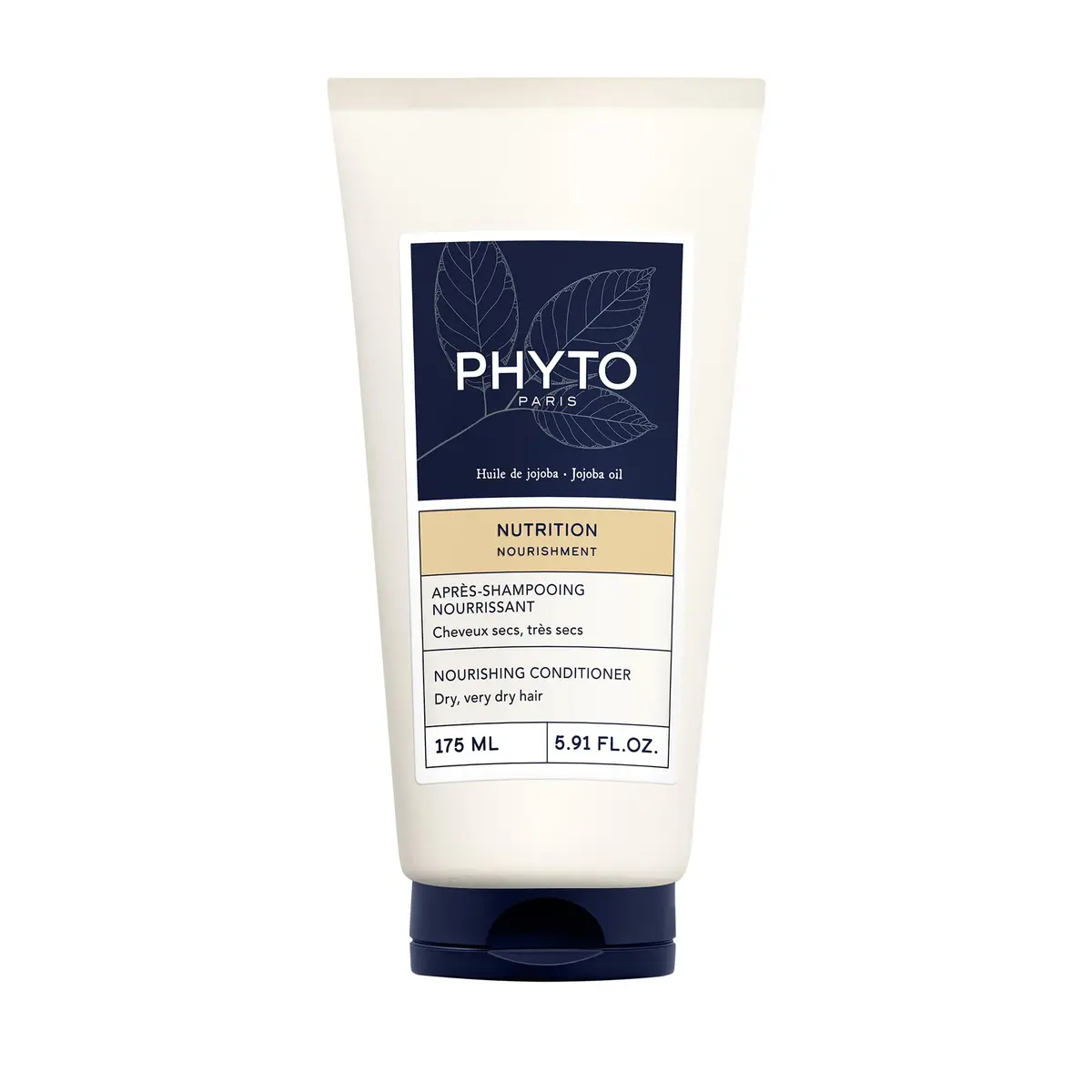 PHYTO Nourishment Conditioner with Jojoba Oil for Dry Hair | Hydrating & Moisturizing (5.91 fl oz) - main product image