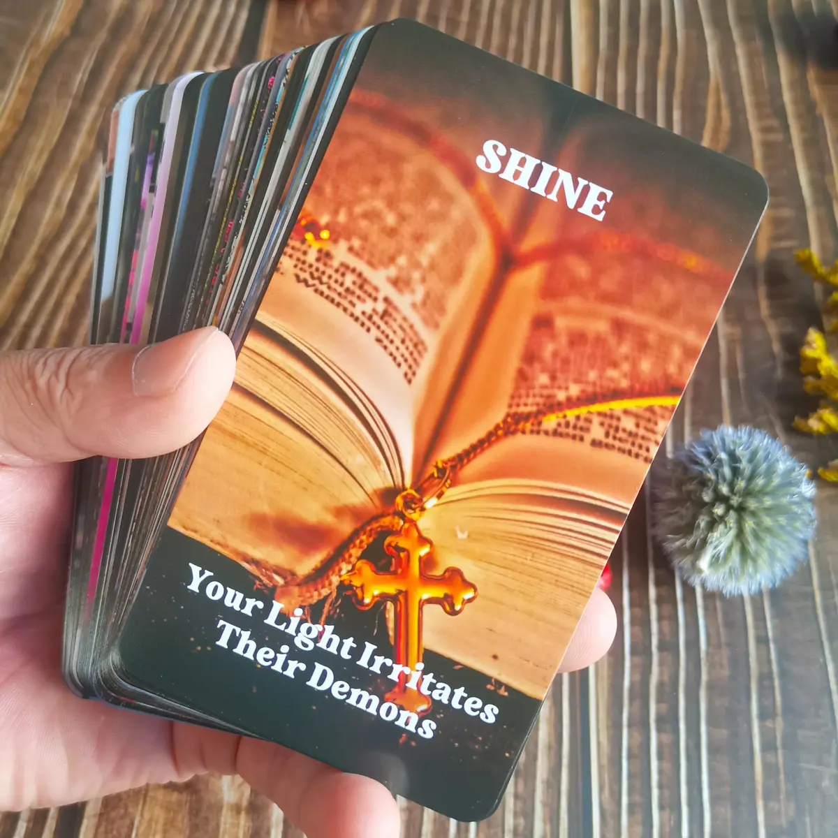 GZXINKE What's The Tea? Relationships Oracle Cards, Life Oracle Deck, for Beginners, Interpreting Career & Relationships, White - view 8