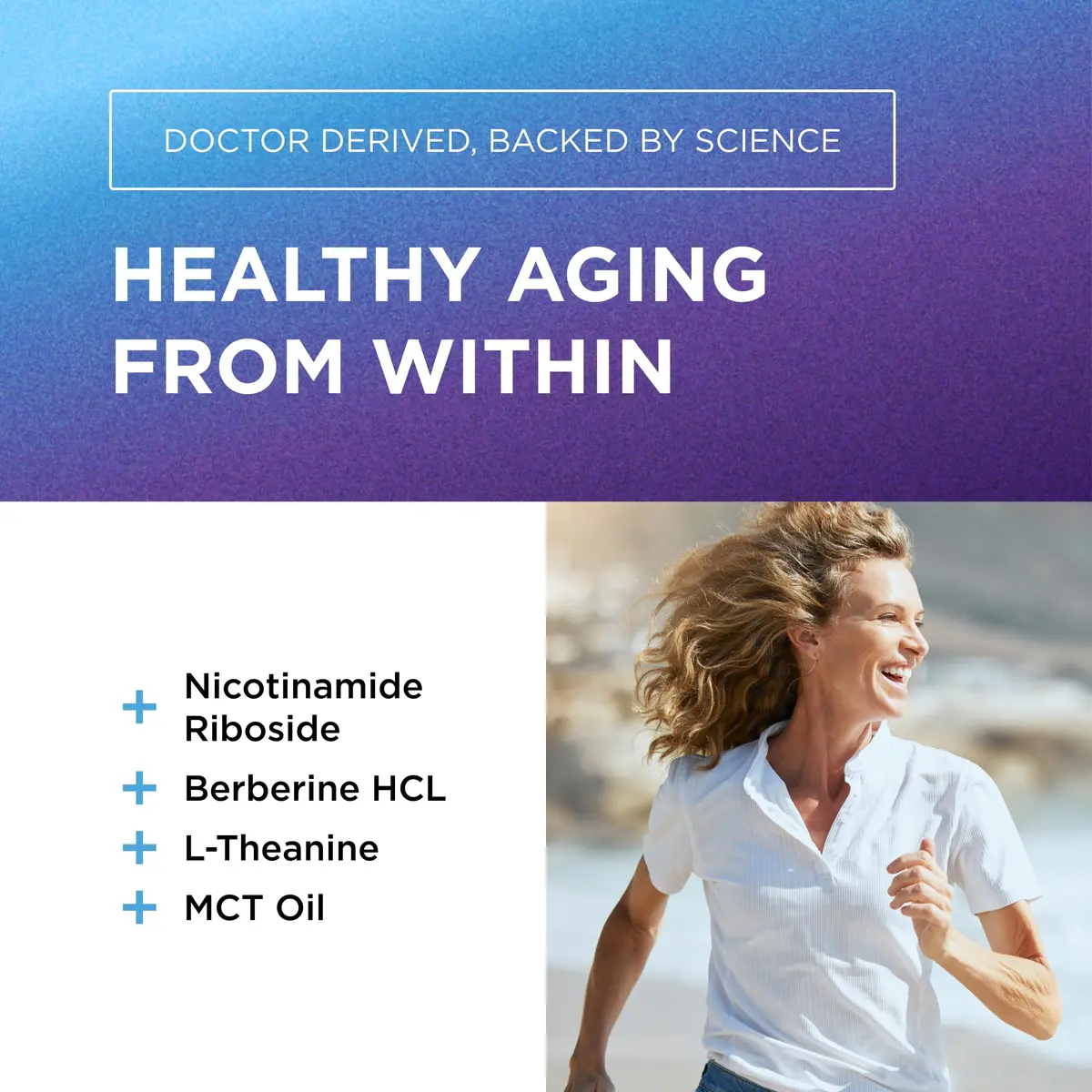 DR. EMIL NUTRITION Aging & Longevity Capsules | NAD+ Support, Berberine & L-Theanine, 30 Capsules - view 3