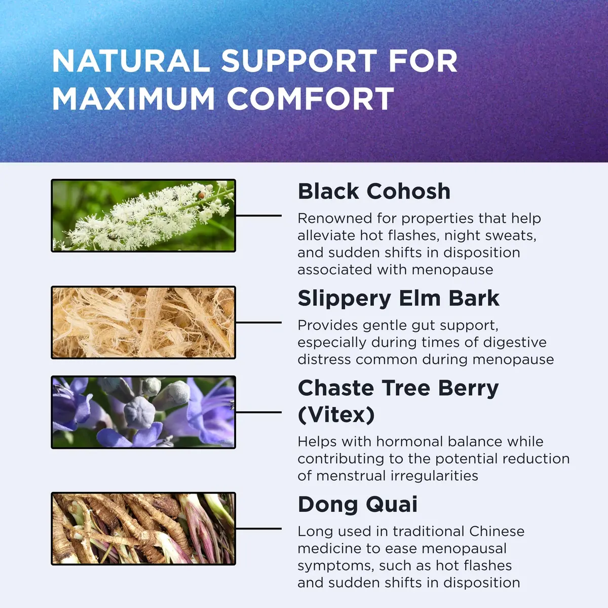 Dr. Emil Menopause Support, Herbal Blend, 60 Capsules | Hormone Balance & Symptom Relief - view 5