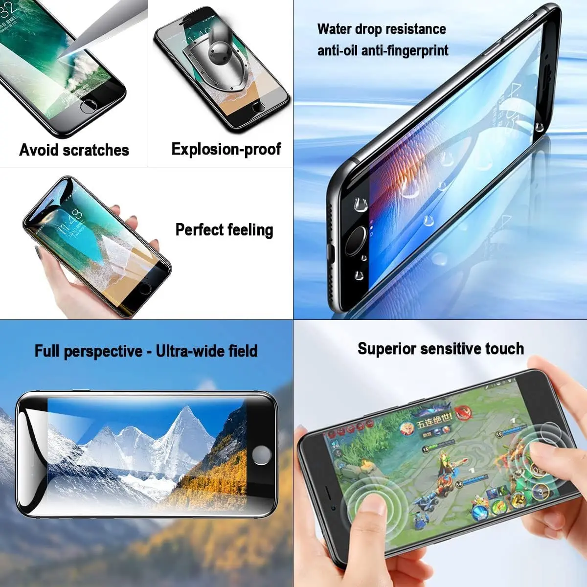 LMQ iPhone SE 2nd Gen Screen Replacement 4.7'' LCD Black | For iPhone 8/SE 2020 Models A1863, A1905, A1906 - view 7