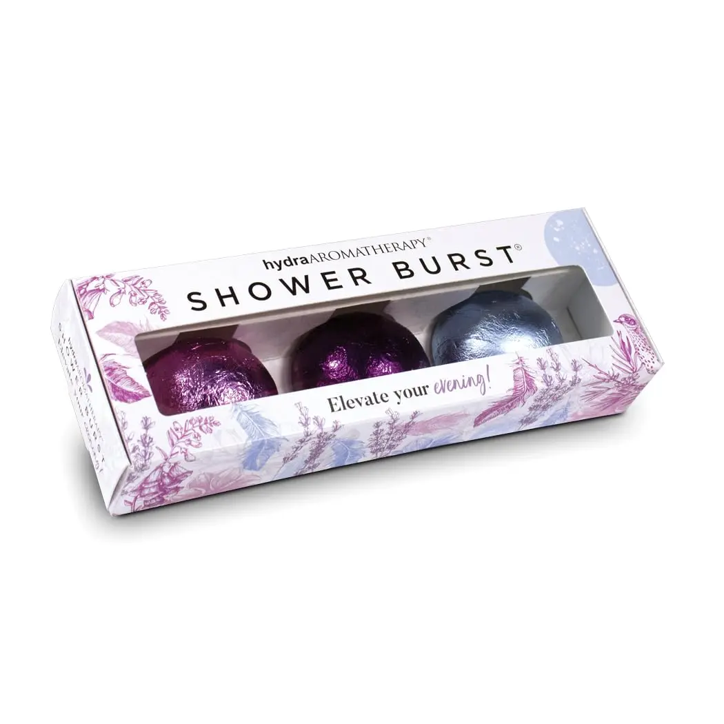 hydraAromatherapy Shower Burst Tablets Winter | Essential Oil Steamers for Relaxation & Refreshing Aromas - main product image
