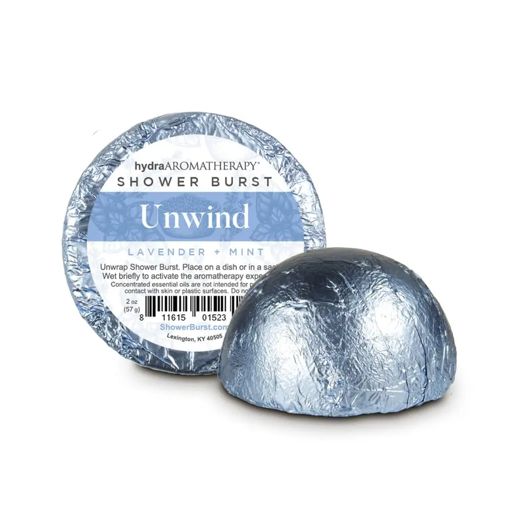 hydraAromatherapy Shower Burst Tablets Winter | Essential Oil Steamers for Relaxation & Refreshing Aromas - view 5