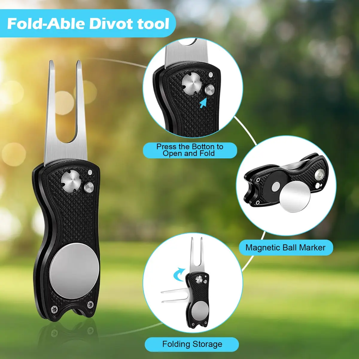HUIJUTCHEN Golf Club Cleaning Kit | Complete Golf Accessories for Men & Women - view 4