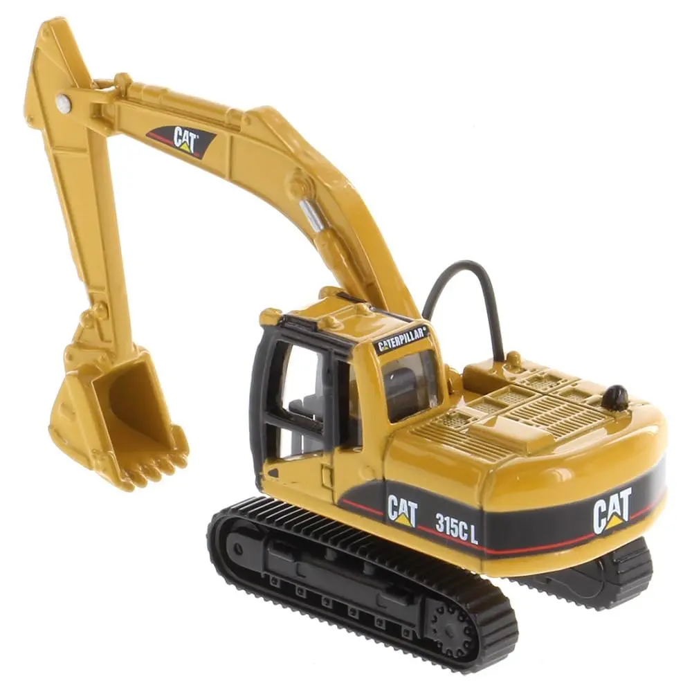 Diecast Masters Cat 315C L Hydraulic Excavator 1:87 HO Scale Model | ASTM-Tested Construction Toy - view 3