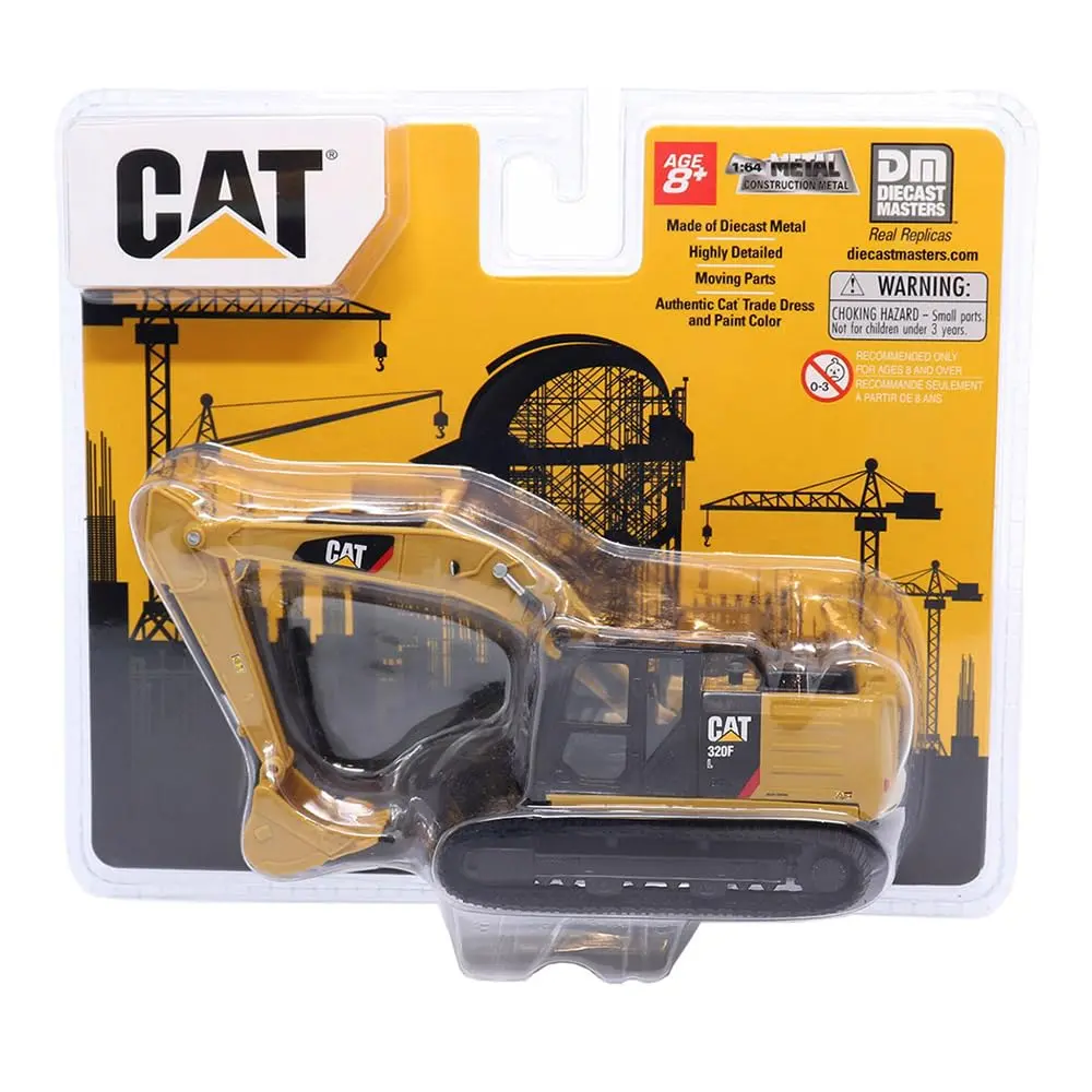 Diecast Masters 1:64 Scale Model Cat 320F L Hydraulic Excavator | Authentic US Construction Vehicle for Collectors - view 9