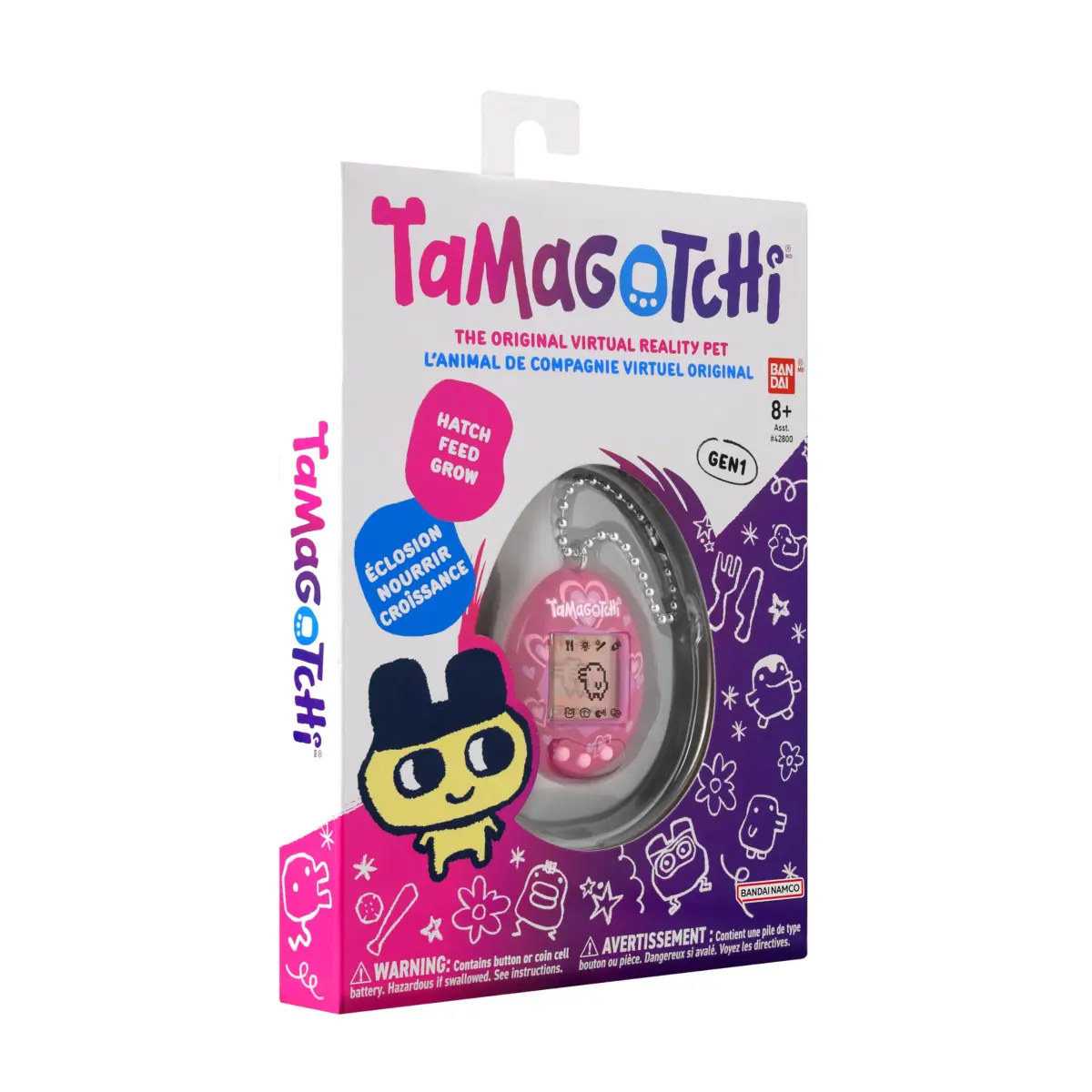 Tamagotchi Original Lots of Love Electronic Pet | Ages 8+ | 4.4cm (1.75in) - view 6
