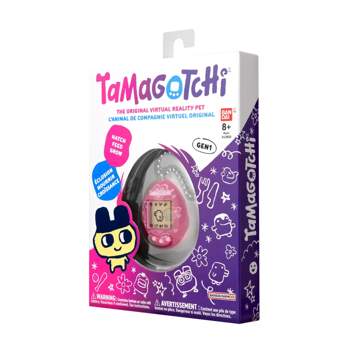Tamagotchi Original Lots of Love Electronic Pet | Ages 8+ | 4.4cm (1.75in) - view 9