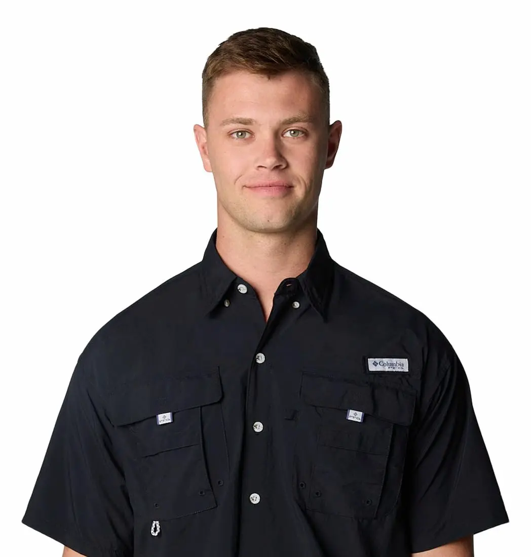 Columbia PFG Bahama II Short Sleeve Fishing Shirt | UPF 50, Lightweight Nylon, UV Protection (70-120c) - view 3