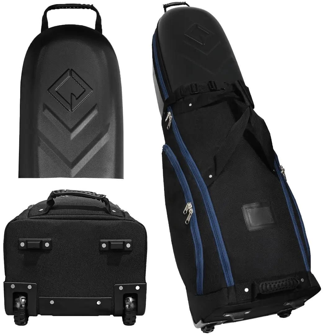 CaddyDaddy Enforcer Golf Travel Bag Crush Resistant Hard Top Protection | Airline Approved Durable Case - main product image
