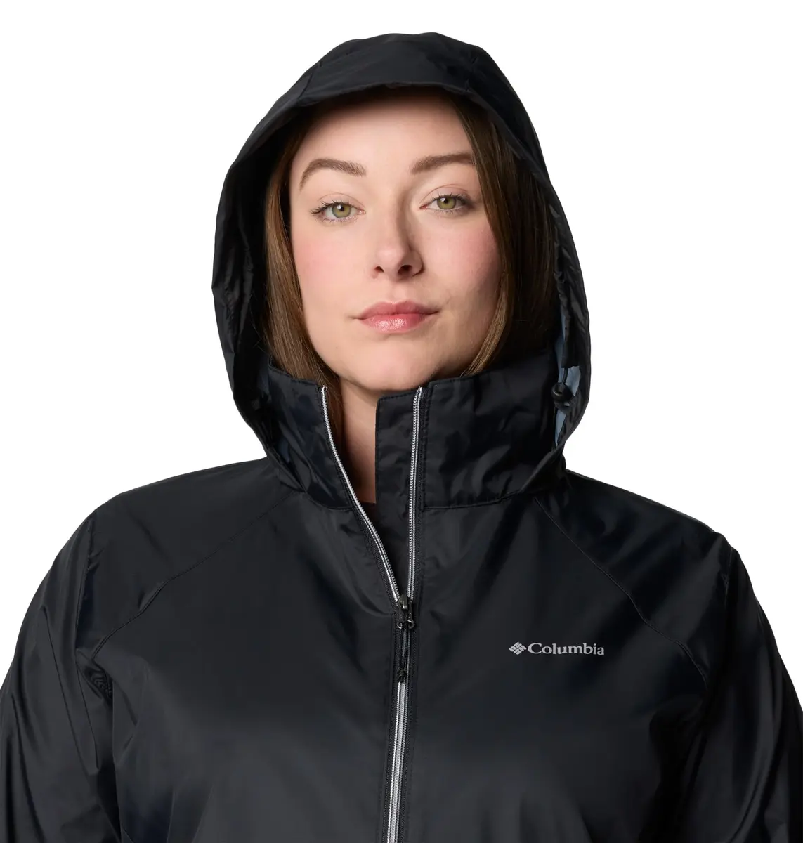 Columbia Switchback IV Rain Jacket, Black, X-Small | Lightweight, Packable Waterproof Rainwear - view 6