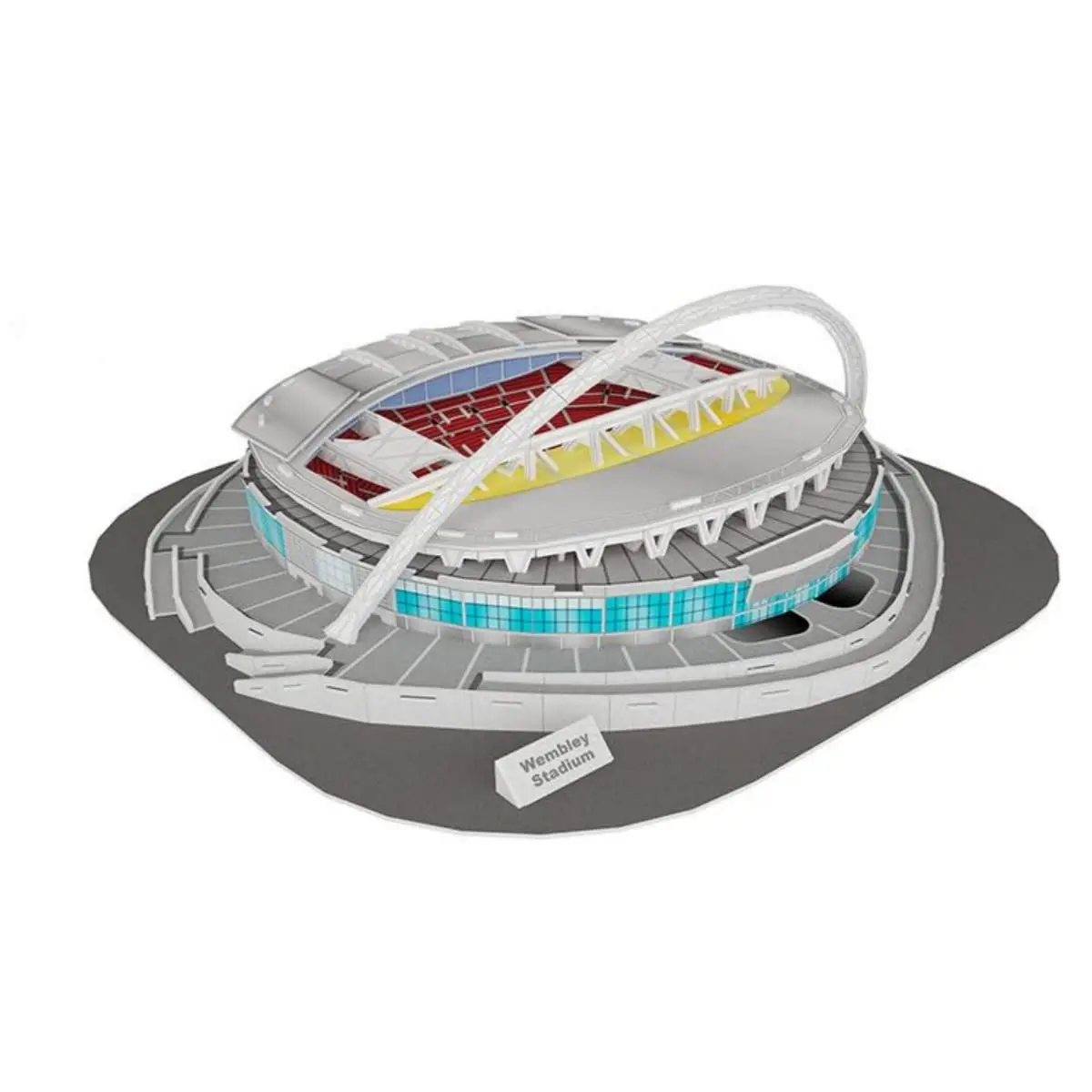 ISFIBA Classic Football Stadium Puzzle Wembley Stadium 35.56cm (14 inches) | Educational STEM Learning Toy - main product image