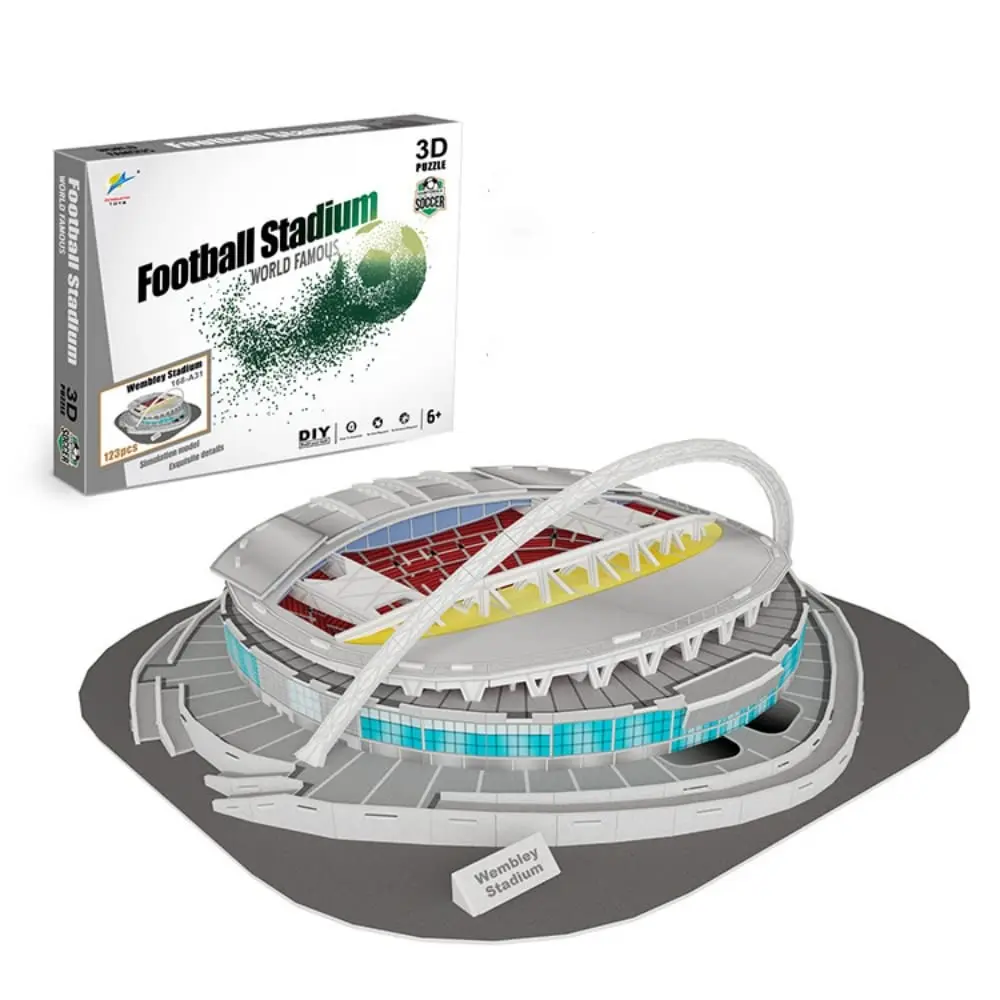 ISFIBA Classic Football Stadium Puzzle Wembley Stadium 35.56cm (14 inches) | Educational STEM Learning Toy - view 3