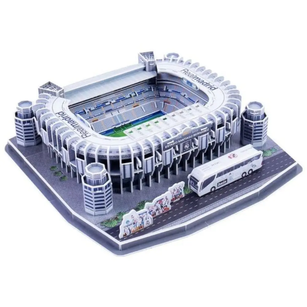 ISFIBA Classic Football Stadium Puzzle 3D Model Santiago Bernabeu | Soccer Stadium Souvenir - main product image