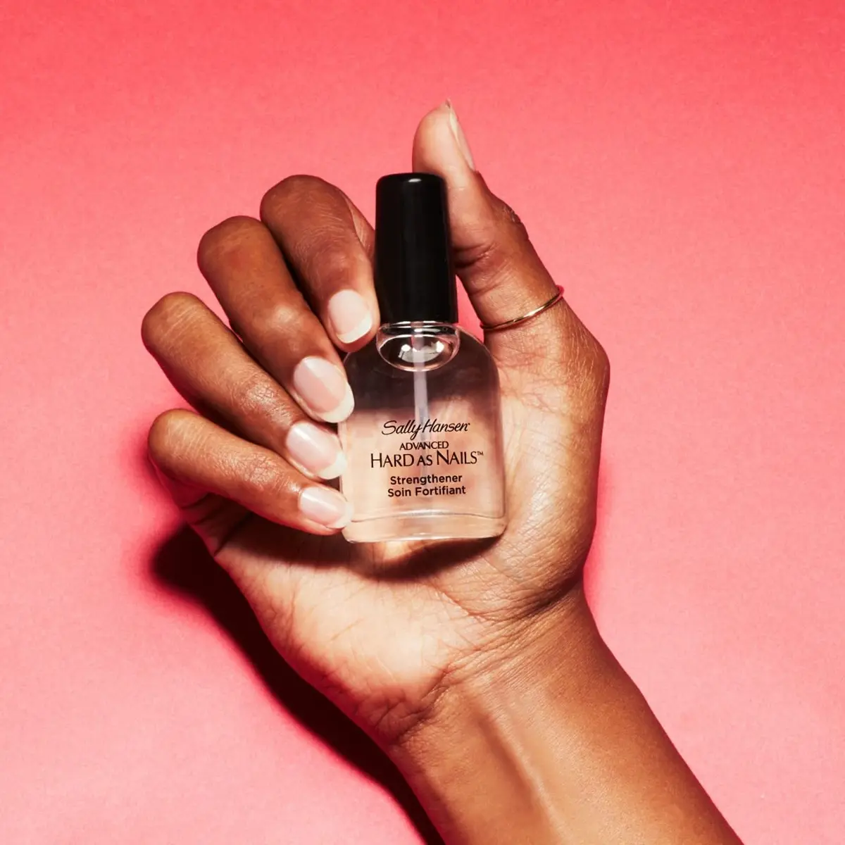 Sally Hansen Advanced Hard as Nails Nail Polish Clear 0.45 Fl Oz (Pack of 2) | Strengthens & Protects Natural Nails - view 4