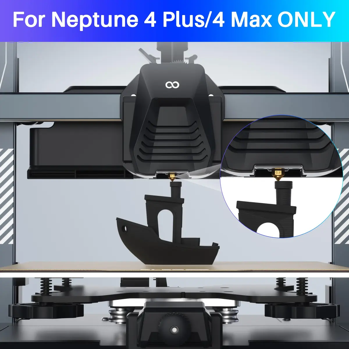 ELEGOO Brass Nozzles for Neptune 4 Plus/Max | 0.4/0.6/0.8/1.0mm Pack of 10 - view 6