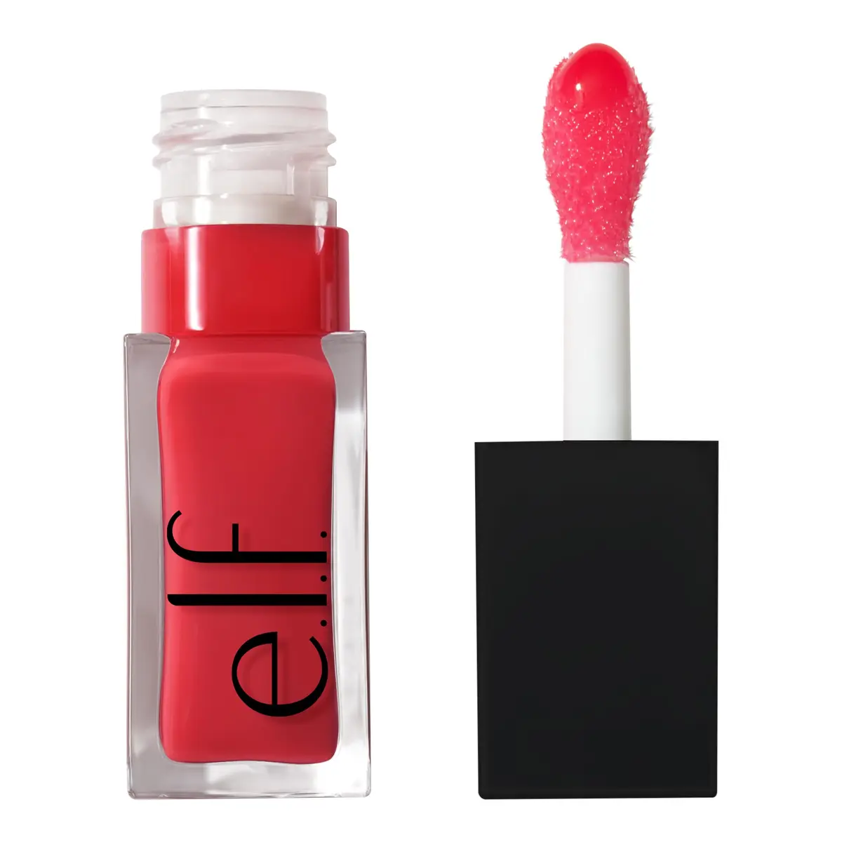 e.l.f. Glow Reviver Lip Oil, Tinted, Hydrating & Non-Sticky, Red Delicious | Sheer, High-Gloss Lip Nourishment - main product image