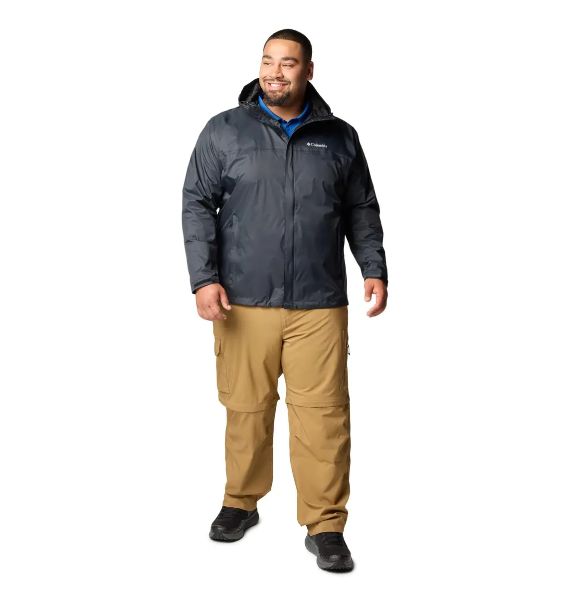 Columbia Watertight II Waterproof Rain Jacket 2X Tall | Lightweight, Breathable & Packable - view 9