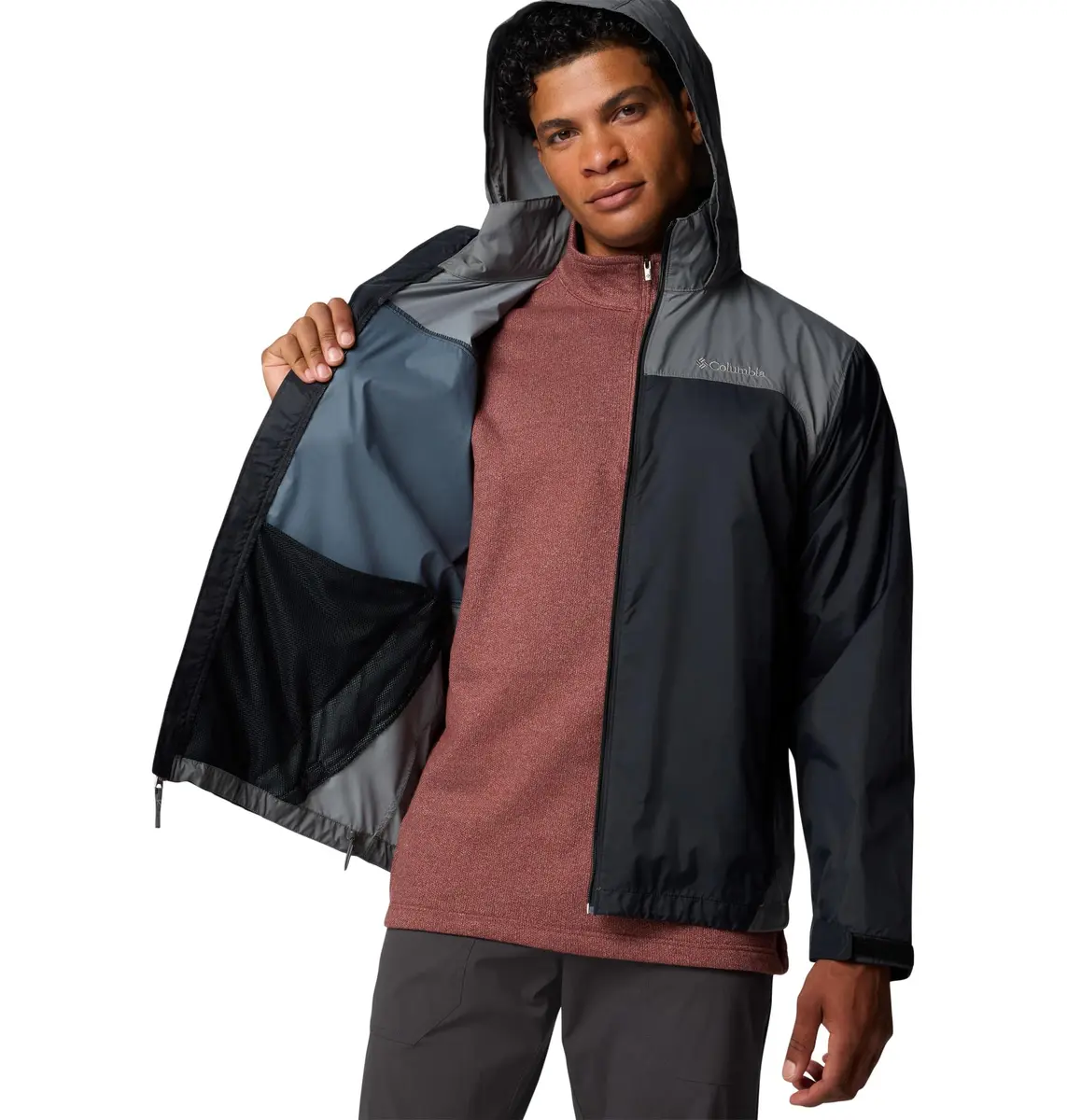 Columbia Men's Glennaker Lake II Rain Jacket | Waterproof, Packable, Regular Fit - view 7