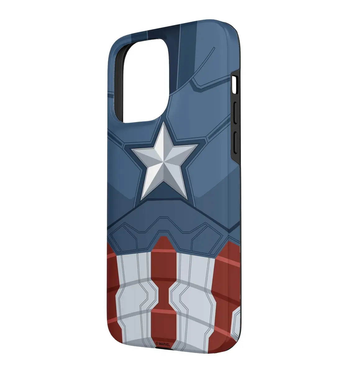 Marvel Captain America Steve Rogers Uniform Case for iPhone 15 Pro Max | Superhero Design & Shock-Resistant - view 2