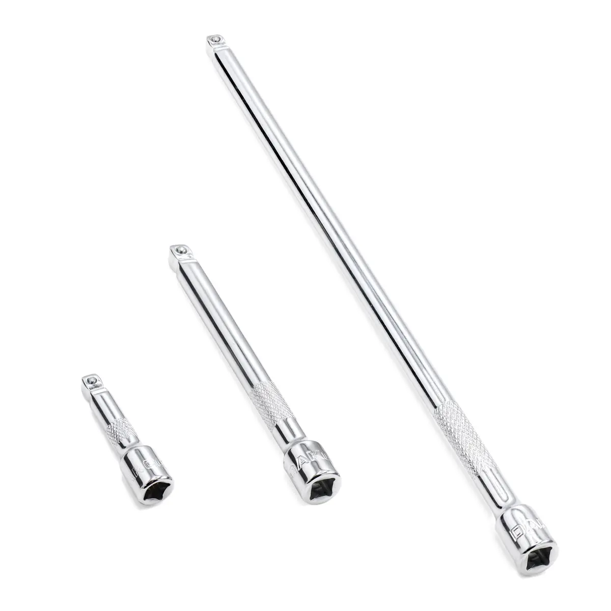 DAKCOS 3 Piece 1/4 Inch Drive Wobble Extension Set 2/4/9 in | Chrome Vanadium Steel - main product image