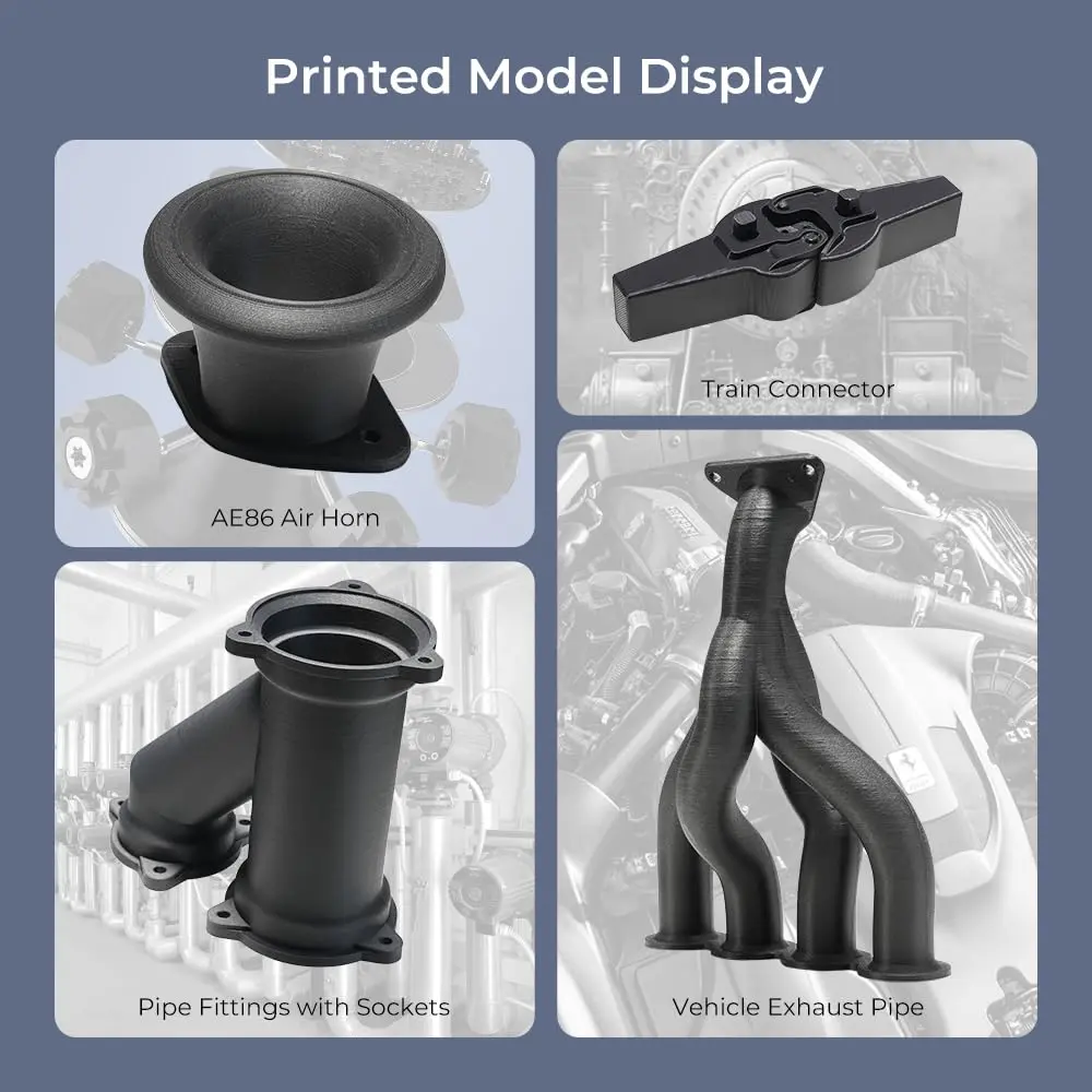 Creality Hyper PLA-CF 1.75mm Filament for 3D Printing | High-Strength Carbon Fiber Finish - view 7