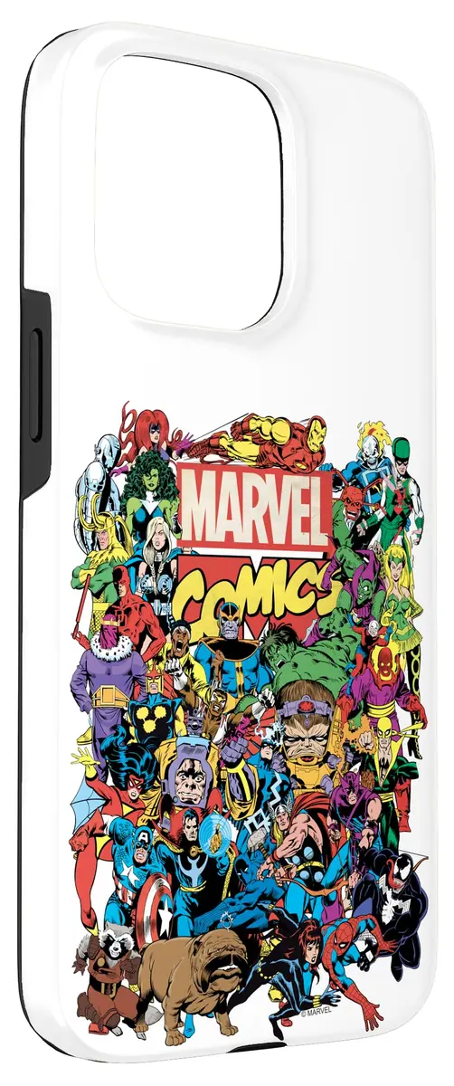 Marvel iPhone 15 Pro Max Marvel Comics Group Shot Case | Heavy Duty Protection - view 3