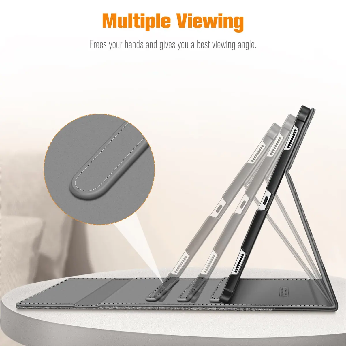 FINTIE Case for Samsung Galaxy Tab S10 Plus/S9 FE Plus 12.4'' | Multi-Angle & Card Holder - view 5