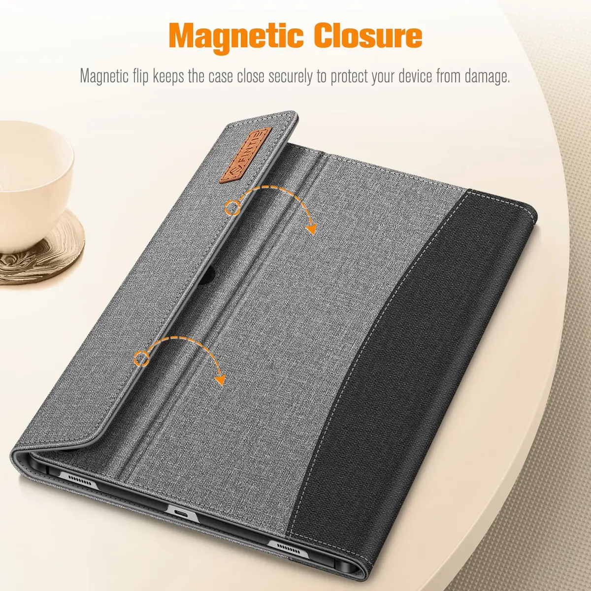 FINTIE Case for Samsung Galaxy Tab S10 Plus/S9 FE Plus 12.4'' | Multi-Angle & Card Holder - view 6