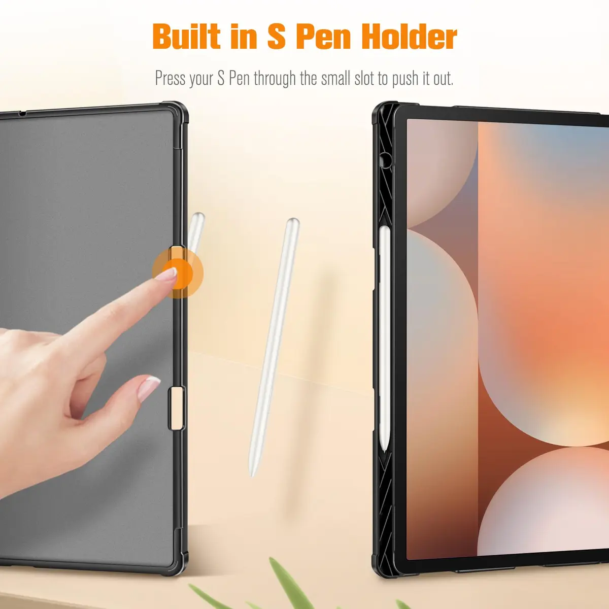 FINTIE Case for Samsung Galaxy Tab S10 Plus/S9 FE Plus 12.4'' | Multi-Angle & Card Holder - view 3