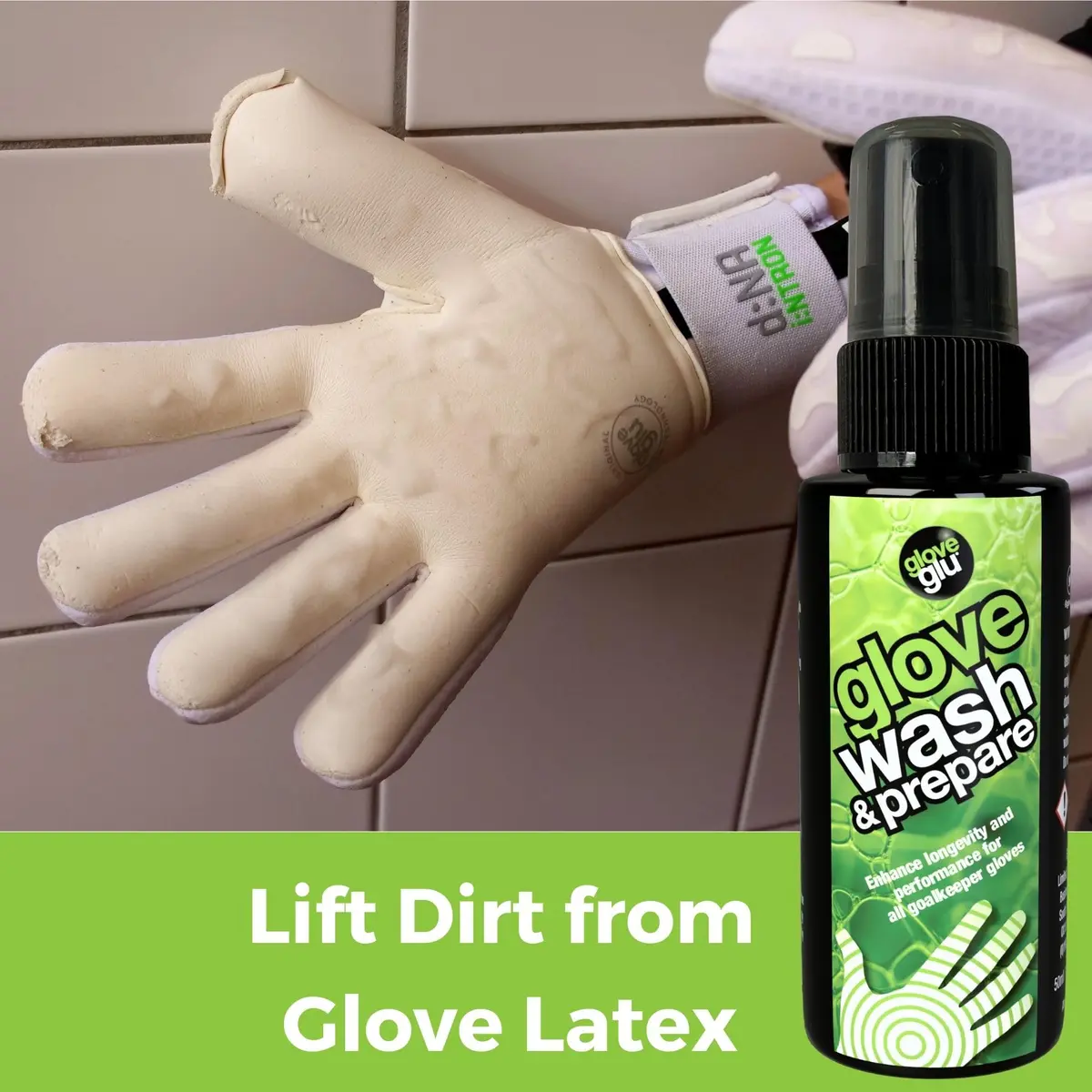 Gloveglu Glove Care Essentials Wash Fresh Grip Spray 3 x 1.7 floz (50.3 ml) | Ultimate Goalkeeper Glove Care System - view 3