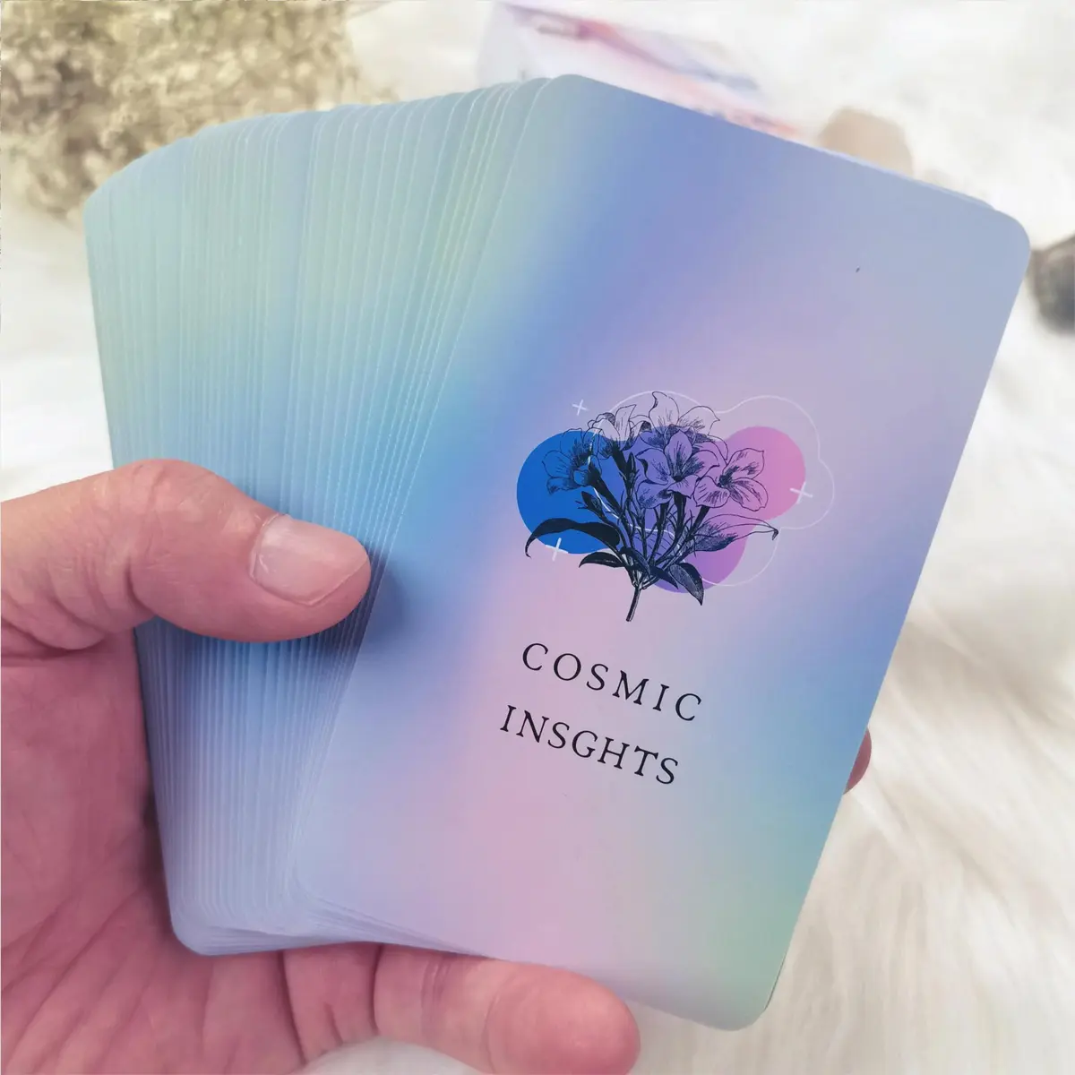 Han Yu Bowen Love Oracle Cards 40 Message Cards Set | Love & Relationships Guidance (70-120 chars) - view 5