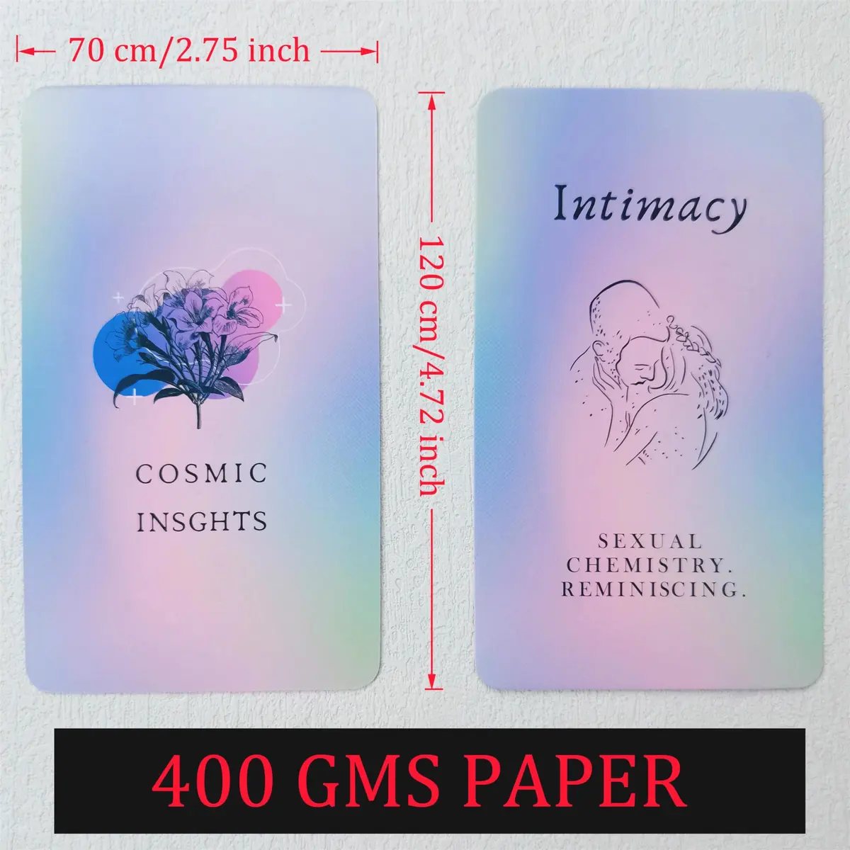 Han Yu Bowen Love Oracle Cards 40 Message Cards Set | Love & Relationships Guidance (70-120 chars) - view 3